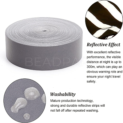 25M TC Reflective Tape AJEW-BC0003-37-1