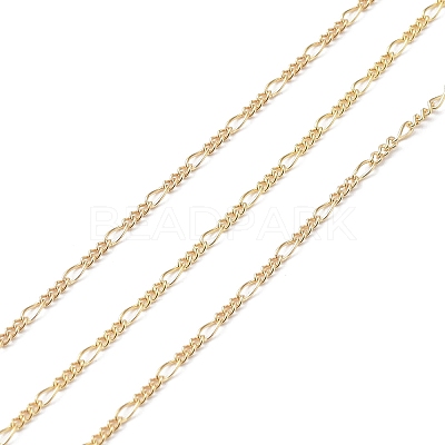 Yellow Gold Filled Figaro Chains CHC-M023-24G-1
