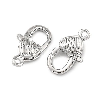 SHEGRACE Brass Lobster Claw Clasps XGRQ58302-767P-1