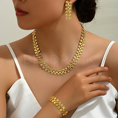 Elegant French Style Brass Jewelry Sets LS8841-1