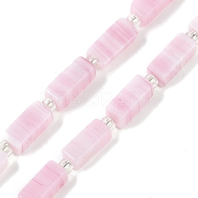 Handmade Lampwork Beads Strands LAMP-Q037-01B-02-1