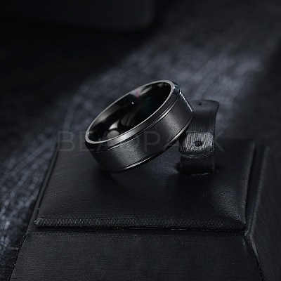 201 Stainless Steel Finger Rings for Men WG1765E-05-1