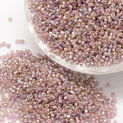 8/0 Round Glass Seed Beads SEED-J017-F8-640-1