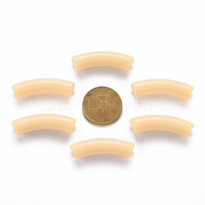 Opaque Acrylic Beads MACR-S372-002B-S021-1