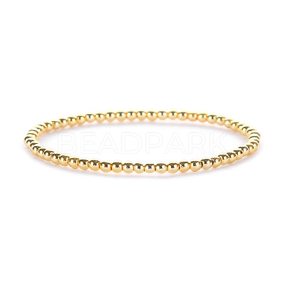 Synthetic Non-magnetic Hematite Beaded Stretch Bracelets for Men Women YP2747-2-1