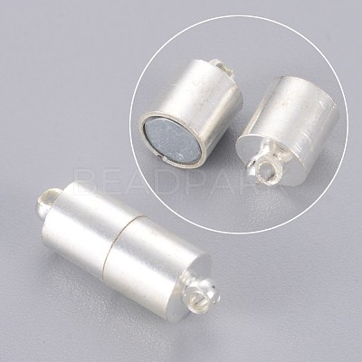 Brass Magnetic Clasps with Loops MC027-S-1