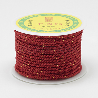 Metallic Stain Beads String Cords NWIR-R043-700-1
