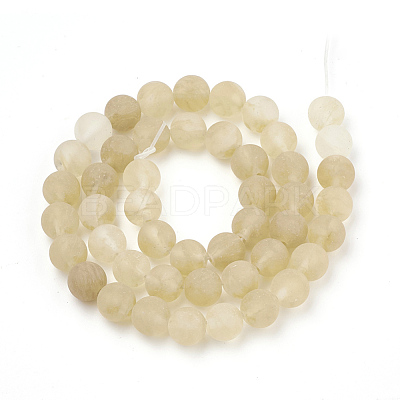 Watermelon Stone Glass Beads Strands G-T106-253-1