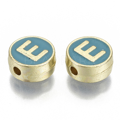 Alloy Enamel Beads X-ENAM-S122-028E-NR-1