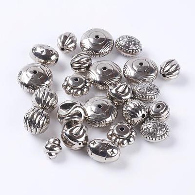 Antiqued Acrylic Beads OACR-R139-1