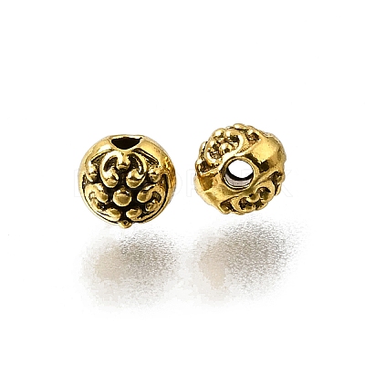 Tibetan Style Alloy Beads AL-CBA3B63-15AG-1