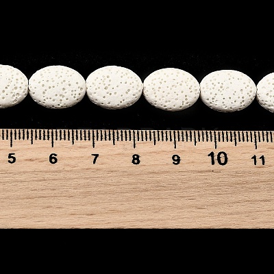 Dyed Natural Lava Rock Beads Strands G-A264-A02-01C-1