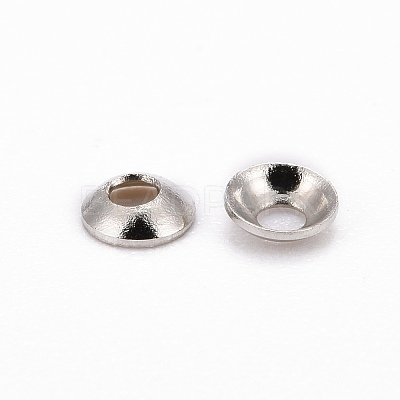 Brass Tiny Bead Cones KK-O043-04P-1