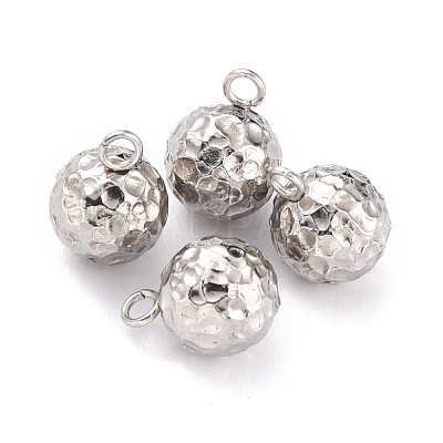 Tarnish Resistant 304 Stainless Steel Charms STAS-O147-03C-P-1