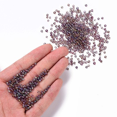 Round Glass Seed Beads SEED-A007-3mm-176-1