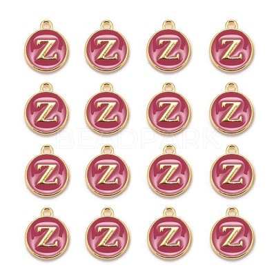 Golden Plated Alloy Enamel Charms ENAM-S118-08Z-1