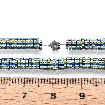 Electroplated Synthetic Non-magnetic Hematite Beads Strands G-T139-63A-1