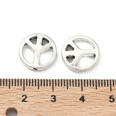 Tibetan Style Alloy Beads TIBEB-A14187-AS-RS-1