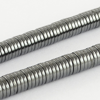 Grade A Non-magnetic Synthetic Hematite Beads Strands G-R211-07-1