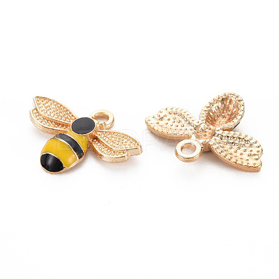 Alloy Enamel Pendants ENAM-S121-174D-RS-1