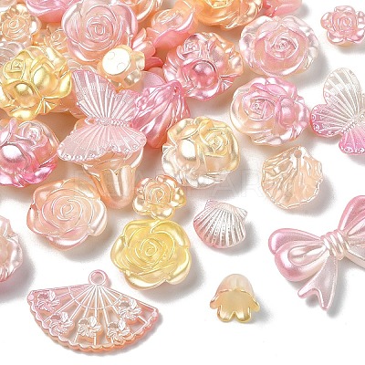 50G Opaque Acrylic Beads MACR-YW0003-68B-1