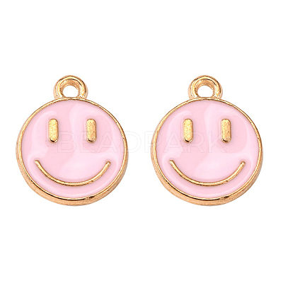Alloy Enamel Charms ENAM-S121-165F-RS-1