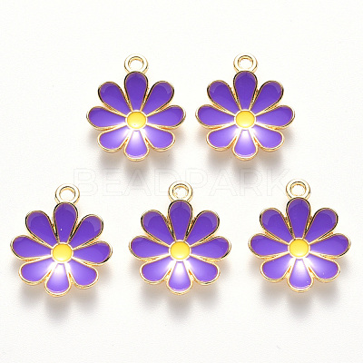 Alloy Enamel Pendants ENAM-S121-116D-1