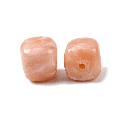 Opaque Acrylic Beads X-OACR-D320-01I-1
