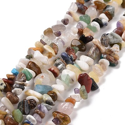 Natural Gemstone Beads Strands G-F328-26-1