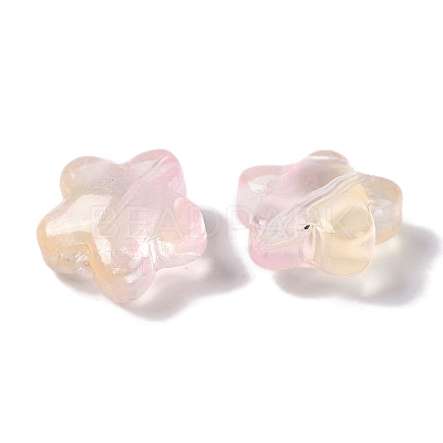 Baking Paint Glass Beads LS-GLAA-S202-10H-1