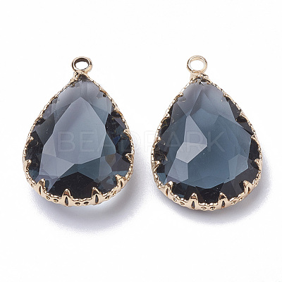 K9 Glass Pendants X-GLAA-Q069-06B-1
