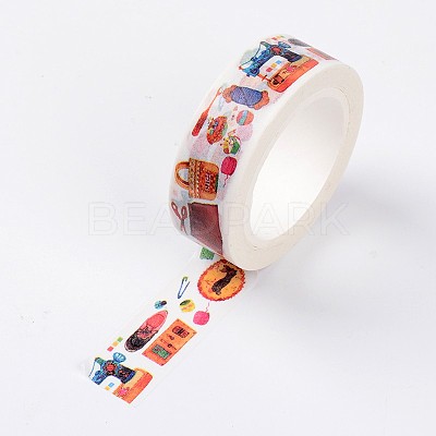 Fleeting Time Pattern DIY Scrapbook Decorative Paper Tapes DIY-I007-07-1