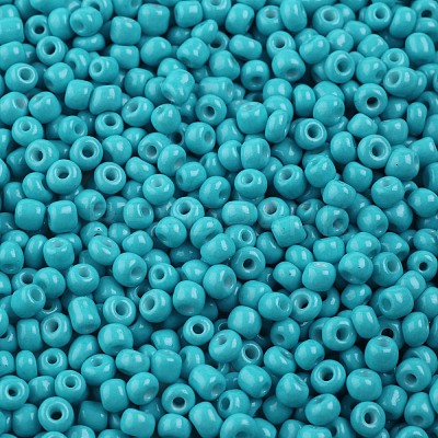 Baking Paint Glass Seed Beads SEED-US0003-4mm-K10-1