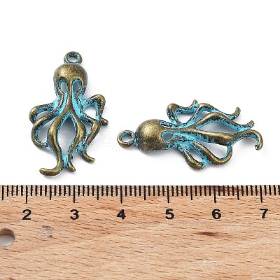 Alloy Pendant PALLOY-K016-01G-AB-1