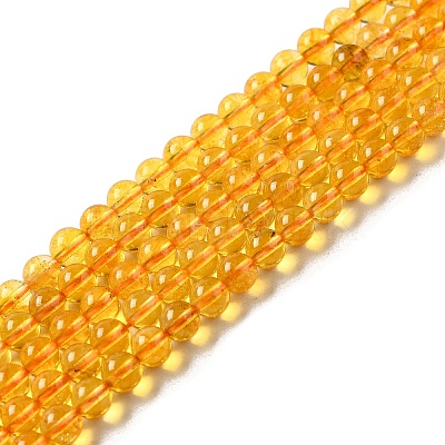 Natural Quartz Crystal Beads Strands G-C076-4mm-6-1