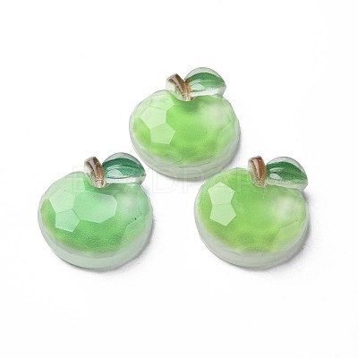 Transparent Epoxy Resin Cabochons CRES-S365-06-1