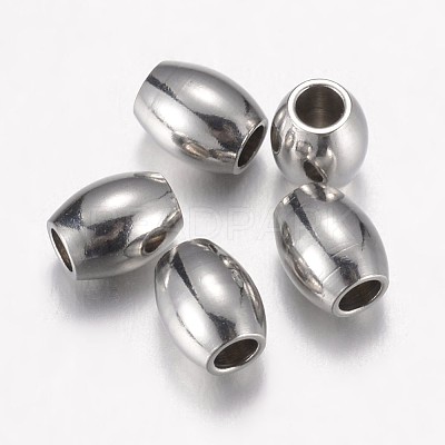 Tarnish Resistant 304 Stainless Steel Spacer Beads STAS-P171-67P-1