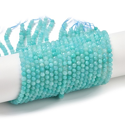 Natural Amazonite Beads Strands LS-G-I379-A02-02-1
