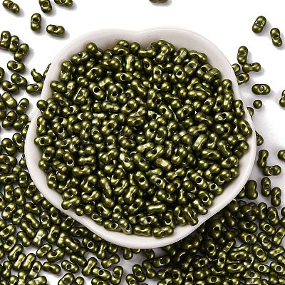 Baking Paint Glass Seed Beads SEED-L011-12A-02-1