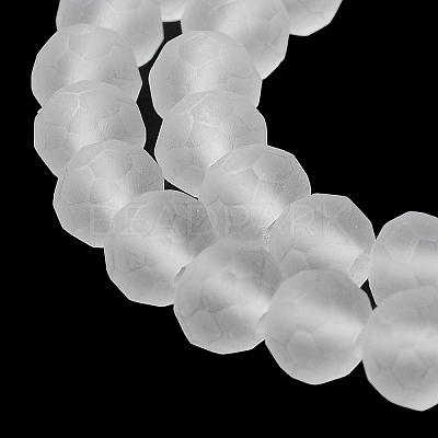 Transparent Glass Beads Strands EGLA-A034-T6mm-MD19-1