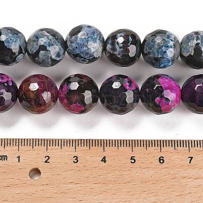 Natural Fire Crackle Agate Beads Strands G-L595-A03-02D-1