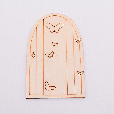 Wood Cabochons WOOD-WH0104-28-1