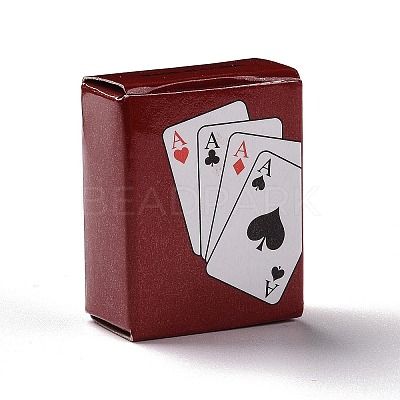Mini Paper Pokers AJEW-P096-02-1