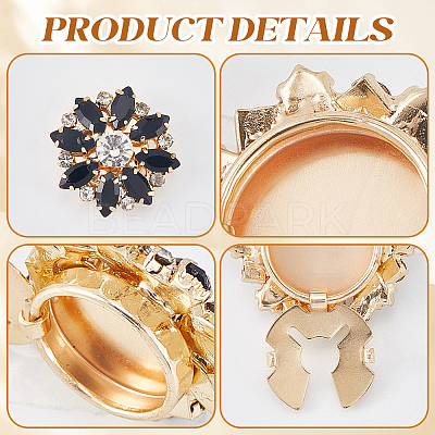 Brass Cuff Buttons DIY-WH20011-69D-1