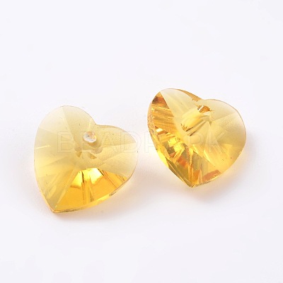 Romantic Valentines Ideas Glass Charms G030V10mm-03-1