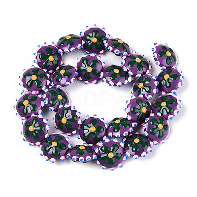 Handmade Lampwork Beads LAMP-T023-25B-1
