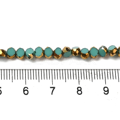 Electroplate Glass Beads Strands EGLA-P061-01A-09-1
