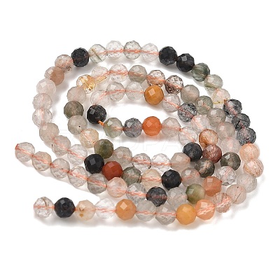 Natural Agate Beads Strands G-D306-A03-4mm-1