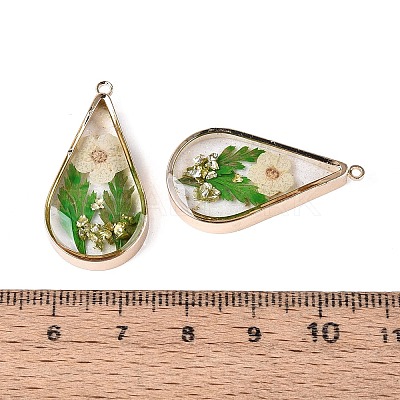 Epoxy Resin Pendants KK-Q082-02KCG-05-1