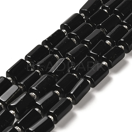 Natural Obsidian Beads Strands G-N327-06-01-1